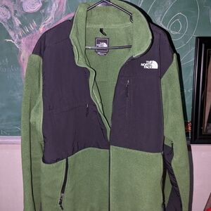 The North Face retro Denali jacket fleece XL green rare